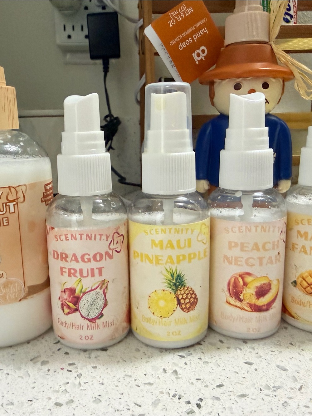 Maui Pineapple Body & Hair Milk Mist - Yellow NON ALCOHOL